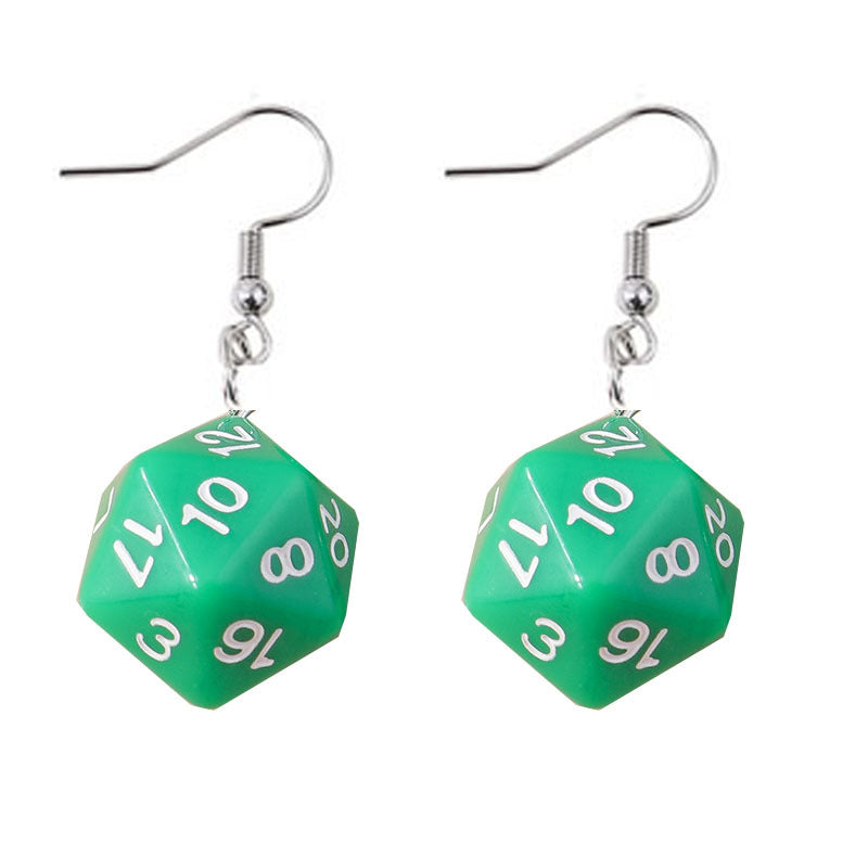 Pendientes De Aleación De Dados Interesantes al por mayor